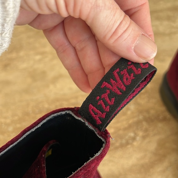 PAGE CHERRY RED VELVET BOOT. NWOT - Picture 4 of 11